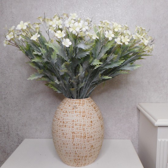 Artificial Campion Flowers Cream 59cm Artificial Flowers